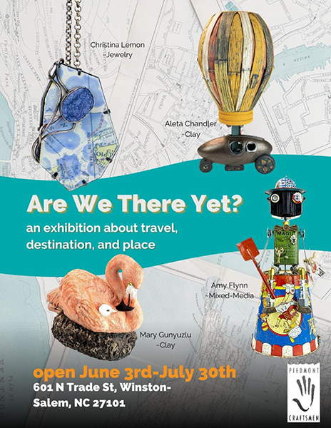 Are we there yet exhibition poster