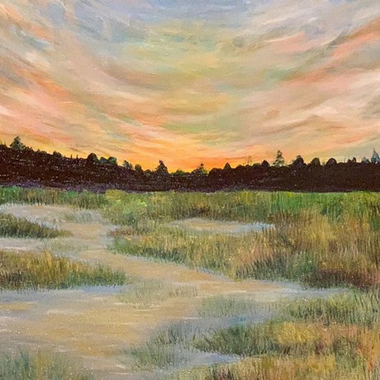 Meagan Wright, "Statesboro Scenery Sunset," Senior Capstone Project