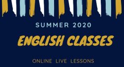 summer 2020 English classes