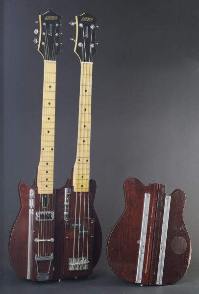 Gretsch 6025 Bikini Double Neck Bass + Guitar