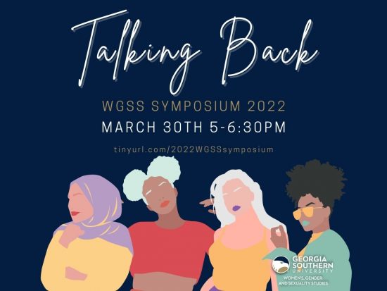 Talking Back 2022 Symposium Advertisement